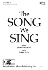 The Song We Sing SATB choral sheet music cover